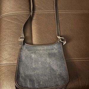 Vintage Coach Crossbody bag Stylish Denim Shoulder Bag